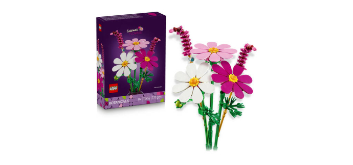 JoyBuy: LEGO® Botanicals Les cosmos (11514) à 11,9€ (au lieu de 14,99€)