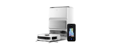 JoyBuy: Eureka J12 Ultra aspirateur robot - 5000 Pa, lavage rotatif, auto-vidage/séchage à 179,99€