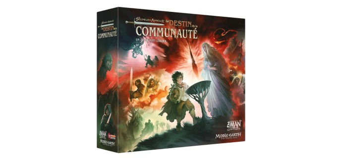 Amazon: Le Seigneur des Anneaux Le Destin de la Communauté (Jeu de société) à 63,90€ (au lieu de 75,16€)