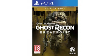 Amazon: Ghost Recon Breakpoint &Eacute;dition Gold (PS4) &agrave; 19,90&euro; (au lieu de 34,99&euro;)