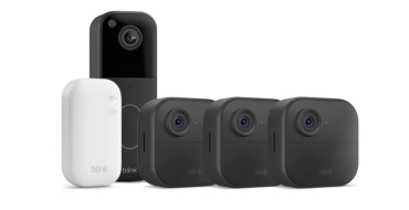 Amazon: Lot de 4 Caméras Blink Outdoor + Sonnette Vidéo + Module Sync à 66,99€ (au lieu de 185,69€)