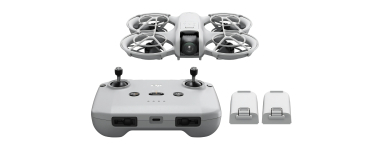 Darty: Drone DJI Neo Fly More Combo - 4K UHD, suivi IA, 3 batteries, radiocommande RC-N3 à 199,99€