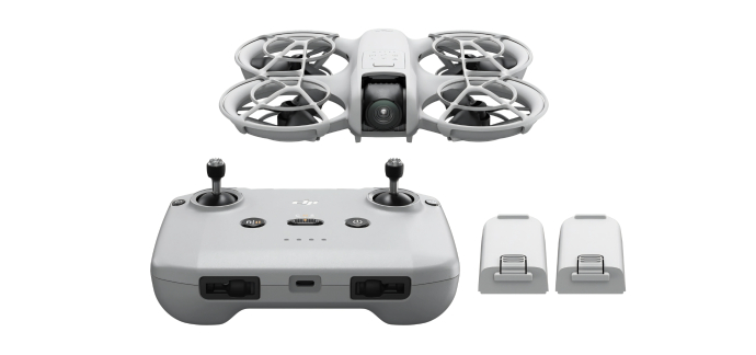 Darty: Drone DJI Neo Fly More Combo - 4K UHD, suivi IA, 3 batteries, radiocommande RC-N3 à 199,99€