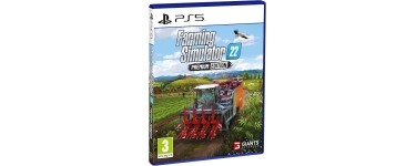 Amazon: Farming Simulator 22 Premium (PS5) à 26,74€ (au lieu de 49,99€)
