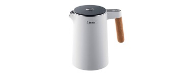 JoyBuy: Bouilloire électrique Midea 1,5 L 2200 W contrôle température 45-100°C à 22,99€ (au lieu de 59,99€)