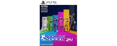 Amazon: Sociable Soccer 24 (PS5) à 15,94€ (au lieu de 29,99€)