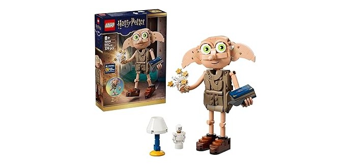 Amazon: LEGO® Harry Potter Dobby l'Elfe Libre (76469) à 29,9€ (au lieu de 34,99€)