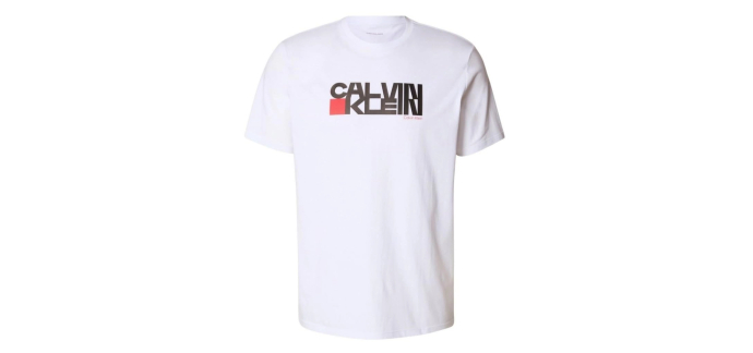 Amazon: T-Shirt Calvin Klein Redbox Graphic Tee - Logo, Taille M à 11,21€ (au lieu de 24,61€)