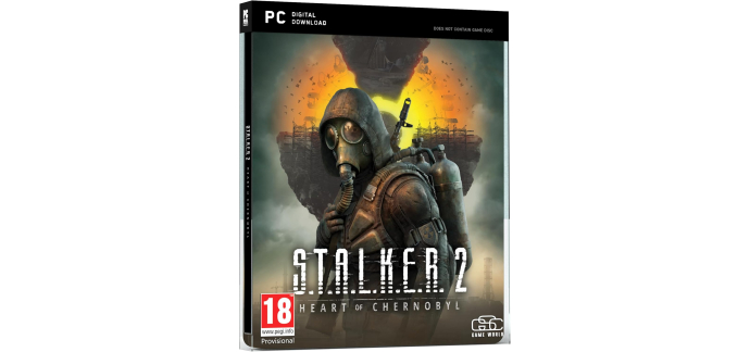 Amazon: Stalker 2 (PC Dématérialisé) à 27,5€ (au lieu de 59,99€)