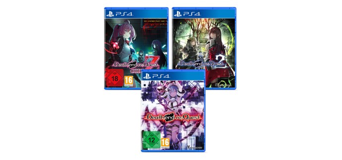 Amazon: Death end reQuest Triple Pack (PS4) à 81,40€ (au lieu de 129,99€)