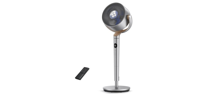 Amazon: Ventilateur sur Pied Dreo - Silencieux 23dB, Portée 24m, 1200m³/h à 93,49€ (au lieu de 104,34€)