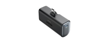 Amazon: Batterie externe Anker Nano - 5000 mAh, 22,5W, USB-C pliable à 18,99€ (au lieu de 25,99€)
