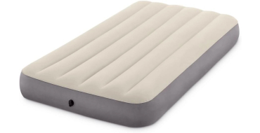 Amazon: Matelas Gonflable 1 Place Intex Single High Dura-Beam - 99x191x25cm, Valve 2-en-1 &agrave; 10,17&euro;