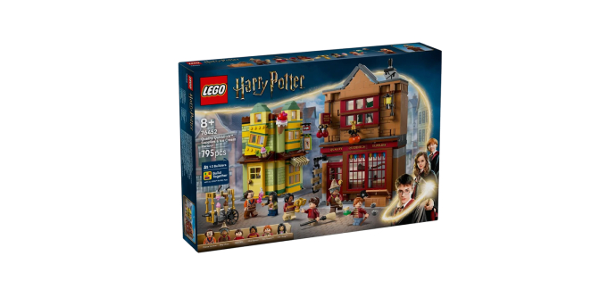Amazon: LEGO 76452 Magasin d’accessoires de Quidditch (LEGO) à 71,99€ (au lieu de 99,99€)