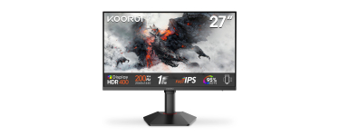 Amazon: Ecran PC 27" 200Hz KOORUI G2722P - Fast IPS à 129,99€ (au lieu de 169,99€)