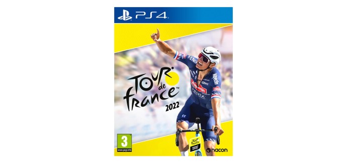 Amazon: Tour de France 2022 (PS4) à 20,89€ (au lieu de 29,99€)