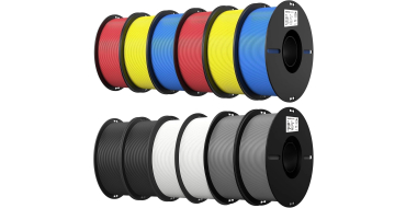 Amazon: Pack de 12 kg Filaments PLA 1,75 mm - Pr&eacute;cision +/- 0,02 mm &agrave; 99,99&euro;
