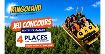 Notre Temps: 5 x 4 entrées pour une journée à Kingoland (valeur 112€) à gagner