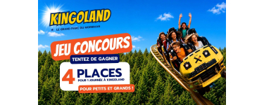 Notre Temps: 5 x 4 entrées pour une journée à Kingoland (valeur 112€) à gagner