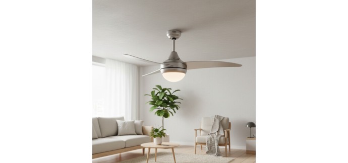 JoyBuy: TAURUS ALPATEC Fresko3B Ventilateur de plafond 60 W à 119,99€ (au lieu de 149,99€)