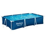 LIDL: BESTWAY Piscine hors-sol Steel Pro 300x201x66 cm à 119€ (au lieu de 189,95€)