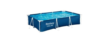 LIDL: BESTWAY Piscine hors-sol Steel Pro 300x201x66 cm à 119€ (au lieu de 189,95€)
