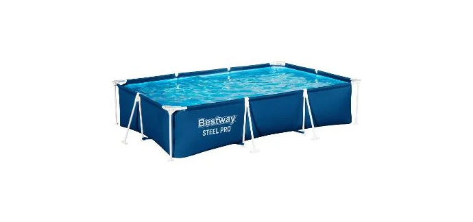 LIDL: BESTWAY Piscine hors-sol Steel Pro 300x201x66 cm à 119€ (au lieu de 189,95€)