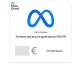 Amazon: Carte cadeau numérique Meta de 100€ à 85€ (au lieu de 100€)