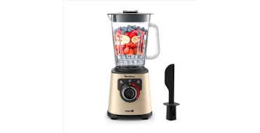 Amazon: Blender électrique Moulinex LM871A10 - 1200 W, bol verre 1,5 L à 79,99€ (au lieu de 111,53€)