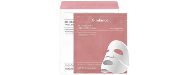 JoyBuy: Biodance Masque Visage Bio Collagène Réel Profond 34g x4 à 10,9€ (au lieu de 19,90€)