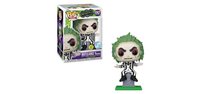 Micromania: Funko Pop Beetlejuice Sur Tombe à 6,99€ (au lieu de 16,99€)