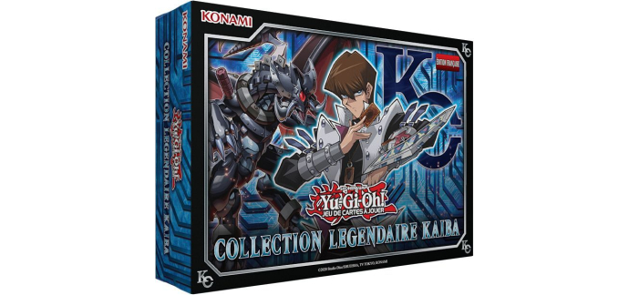 Cdiscount: Coffret Yu-Gi-Oh Legendaire Kaiba (Cartes) à 21,99€ (au lieu de 34,90€)