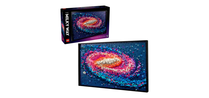 Amazon: Lego La Voie lactée 31212 (Lego Art) à 139,99€ (au lieu de 199,99€)