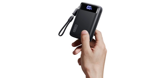 Amazon: Batterie externe INIU Ultrapequeño - 20000mAh, 22,5W à 17,84€ (au lieu de 34,99€)