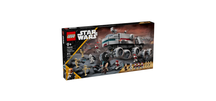 Amazon: Lego Star Wars Juggernaut de la République 75413 à 89,99€ (au lieu de 149,99€)