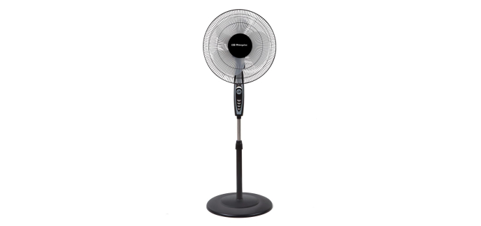 Amazon: Ventilateur sur pied oscillant Orbegozo SF 0148 - 3 vitesses, pales 40 cm, 50 W à 26,99€