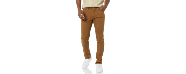 Amazon: Pantalon chino décontracté et extensible, coupe classique homme à 10,68€ (au lieu de 26,30€)
