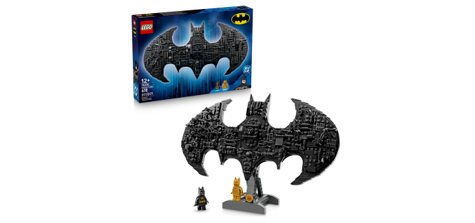Amazon: LEGO® DC Comics Logo de Batman (76330) à 42,90€ (au lieu de 69,17€)