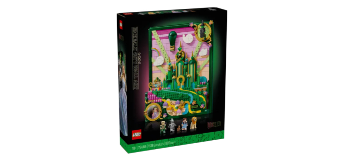 Amazon: Lego Wicked Tableau d’Emerald City 75685 à 116,99€ (au lieu de 149,99€)