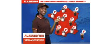Burger King: Glace Sundae ou Moyenne Boisson à 1€