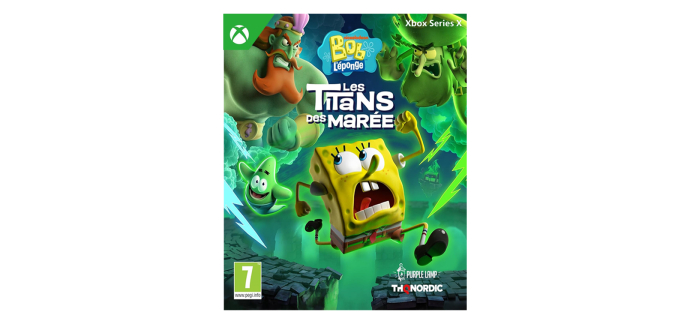 Fnac: Bob L’éponge Les Titans Des Marées (Xbox Series) à 29,99€ (au lieu de 39,99€)