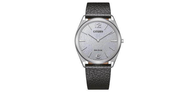 Amazon: Montre Citizen Suratto ultra slim 4,7mm verre saphir, 38mm à 209,42€ (au lieu de 299€)