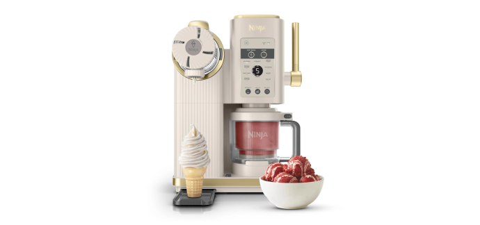 Amazon: Sorbetière Ninja CREAMi Swirl à 279,99€ (au lieu de 334€)