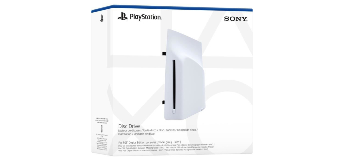 Cdiscount: Lecteur de Disque pour PS5 Pro et Slim (Digital) à 69,99€ (au lieu de 119,99€)