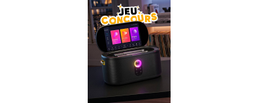 Fnac: 1 enceinte de karaoké portable Ikarao Shell S1 Noir avec écran tactile à gagner