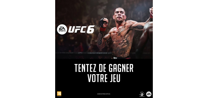 Micromania: 1 jeu EA Sports UFC 6 sur PS5 ou Xbox Series à gagner