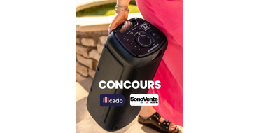 Sonovente: 3 enceintes BoomTone DJ BOOMaster 300 + cartes cadeaux illicado de 50€ à gagner