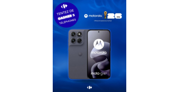 Carrefour: 5 smartphones Motorola G67 à gagner