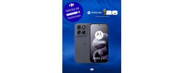 Carrefour: 5 smartphones Motorola G67 à gagner