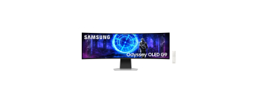 Amazon: Ecran PC 49" Samsung Odyssey G9 LS49DG950SUXEN - OLED, 5120x1440p, 240Hz, 0,03ms à 799€